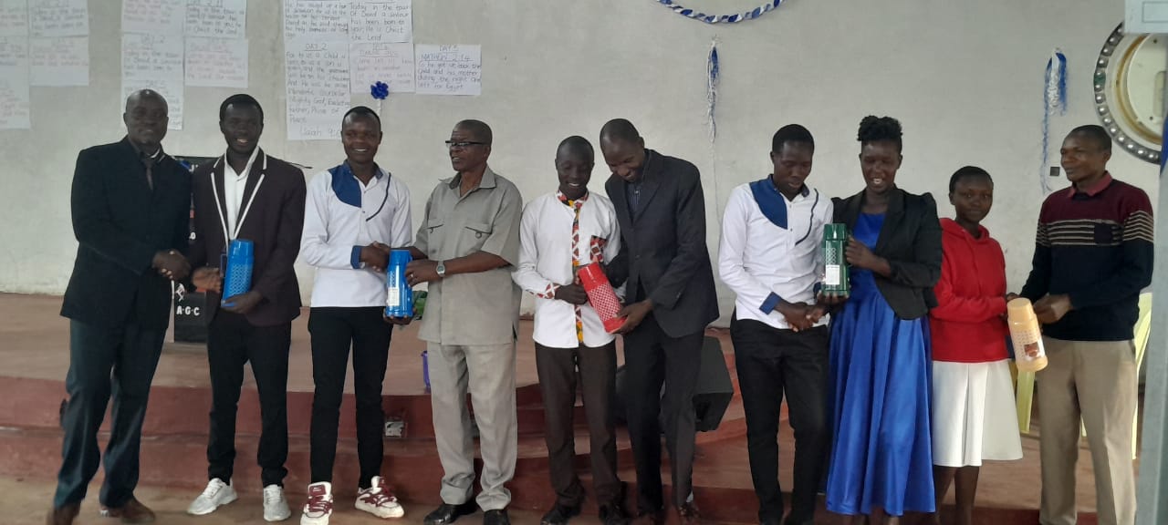 Congregation during a Sunday service at AGC Lalwet